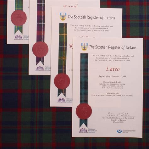 scottish tartan register online.